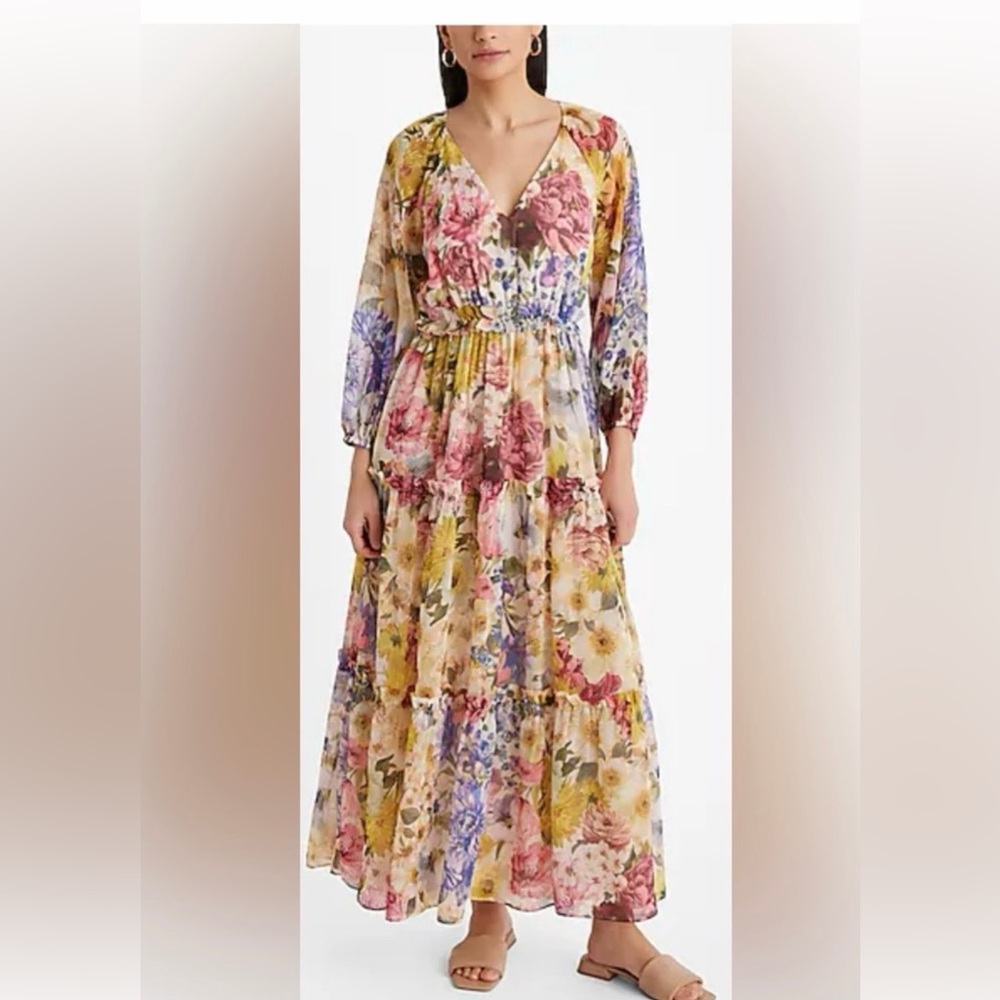Express Multicolor Maxi Dress